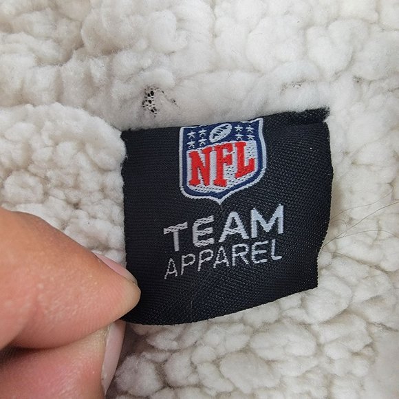 NFL Los Angeles Rams Reversible Big Logo Hoodeez Blue One Size Pullover Sports - Picture 5 of 11